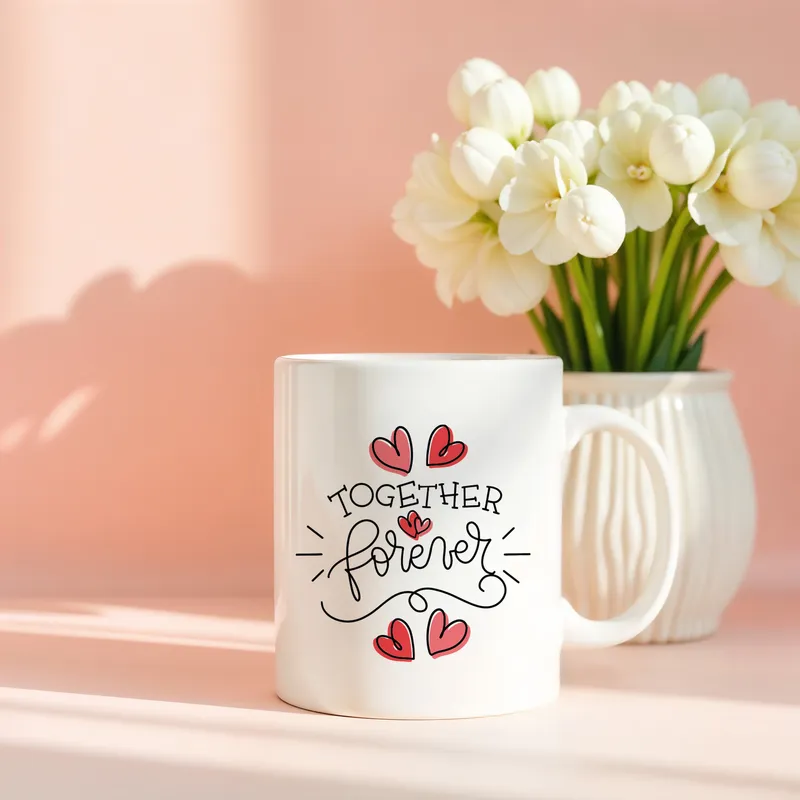 Together Forever Romantic Love Mug