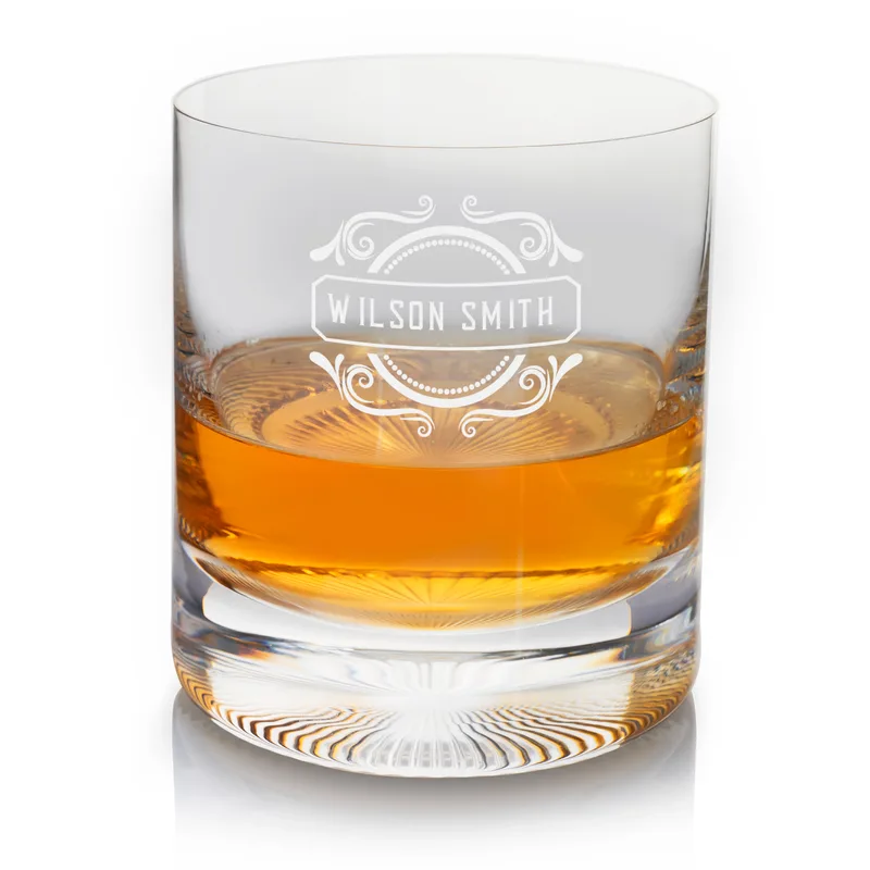 Tokyo Personalized Whiskey Set with Wooden Gift Box