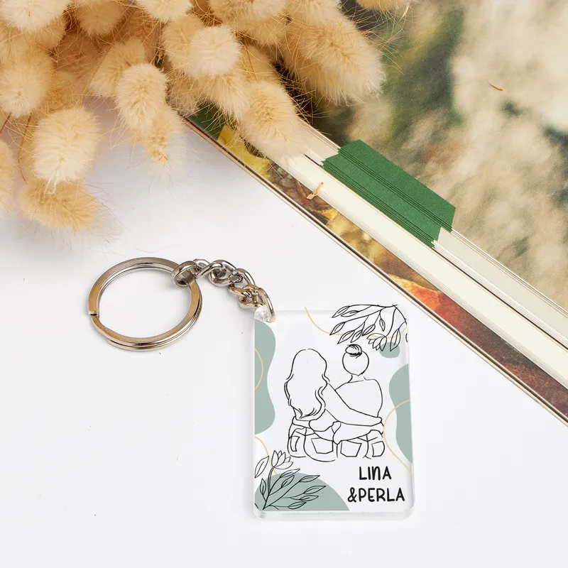 Transparent Keychain for Friends
