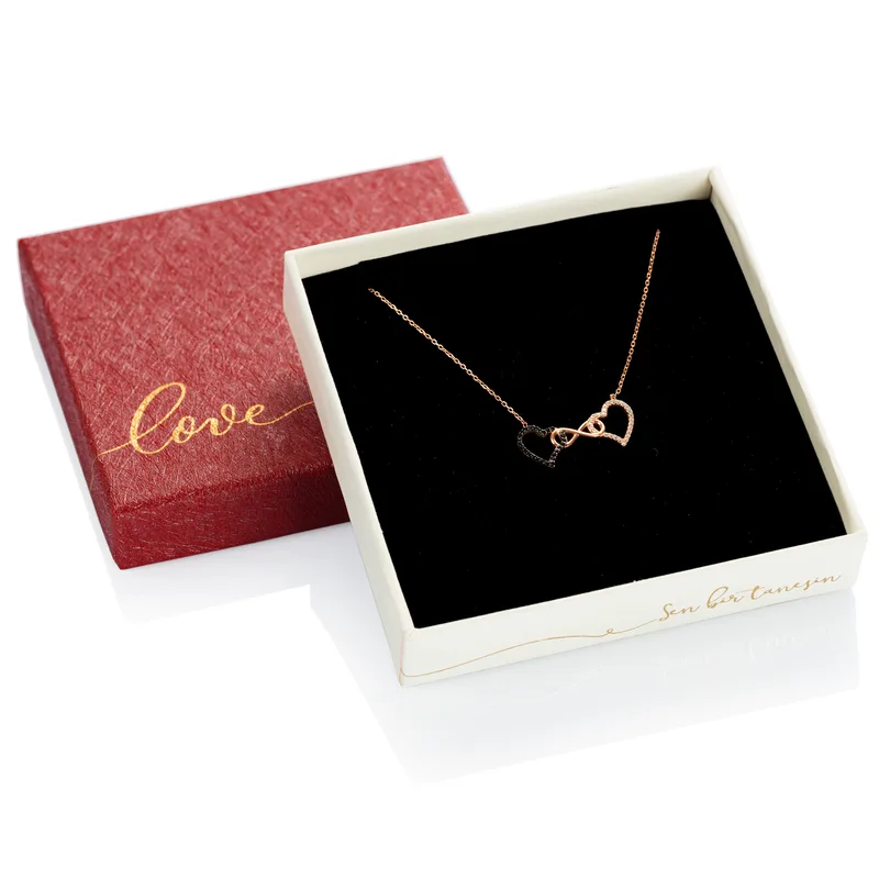 Two Hearts Together Forever Necklace