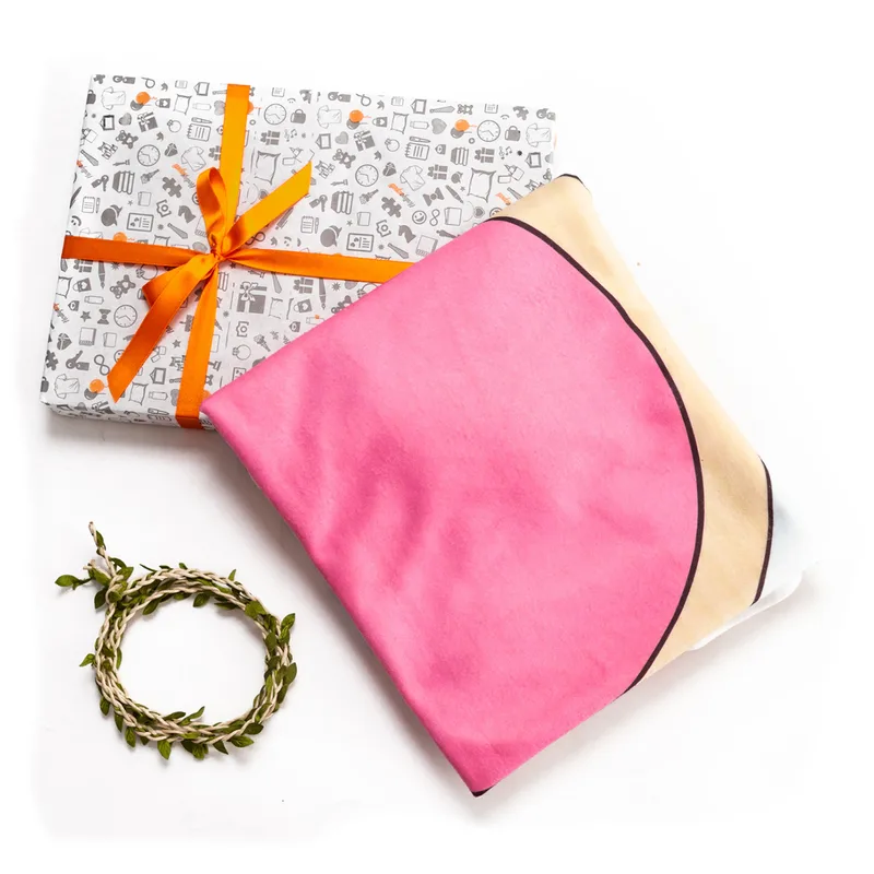 Personalised Unicorn Baby Milestone Blanket for Memorable Photos