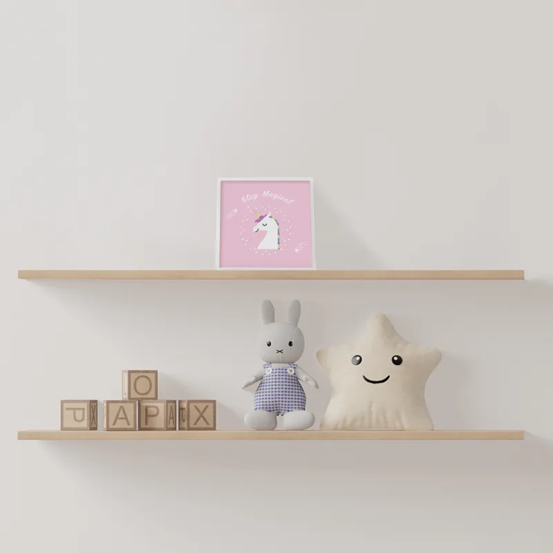 Unicorn Design Frame for Baby Room