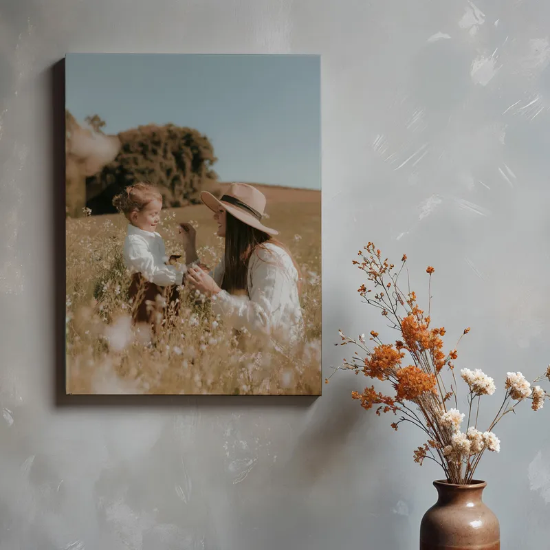 Personalised Mother's Day Canvas Art 12x16 for Mum