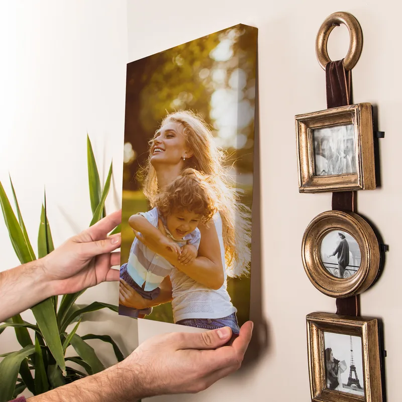 Personalised Mother's Day Canvas Art 12x16 for Mum