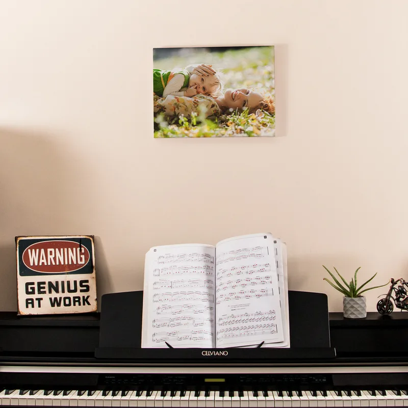 Personalised Mother's Day Canvas Art 12x16 for Mum