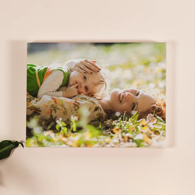 Personalised Mother's Day Canvas Art 12x16 for Mum