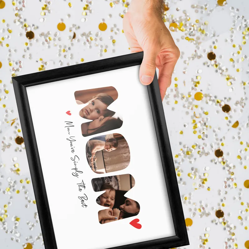 Unique Keepsake for Personalized Mom Picture Frame 8x12