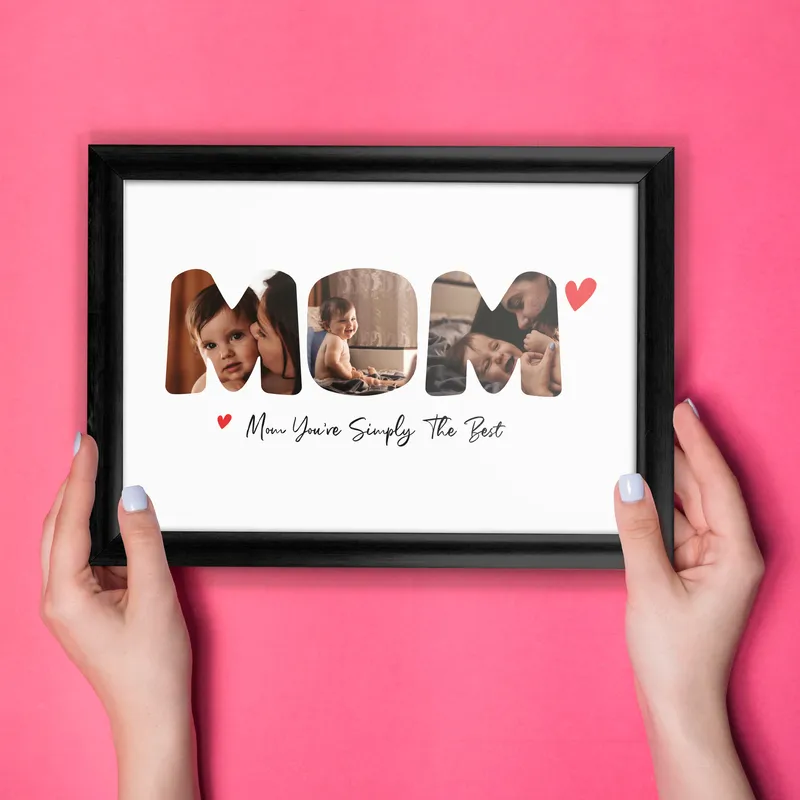 Unique Keepsake for Personalized Mom Picture Frame 8x12