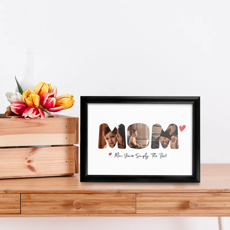 Unique Keepsake for Personalized Mom Picture Frame 8x12