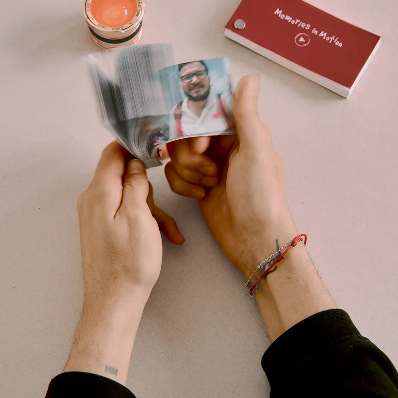 Personalised Flip Book with Animated Photos