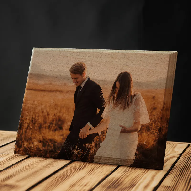 Valentine Gift Printed Mini Woodfoto