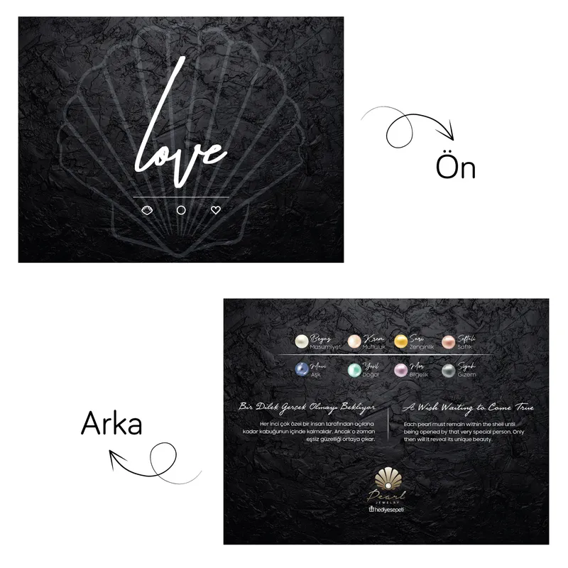 Valentine's Day Gift Oyster Necklace - Real Pearl Necklace Wooden Gift Box