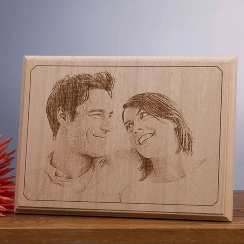 Valentine's Day Gifts Custom Mini Wooden Photo