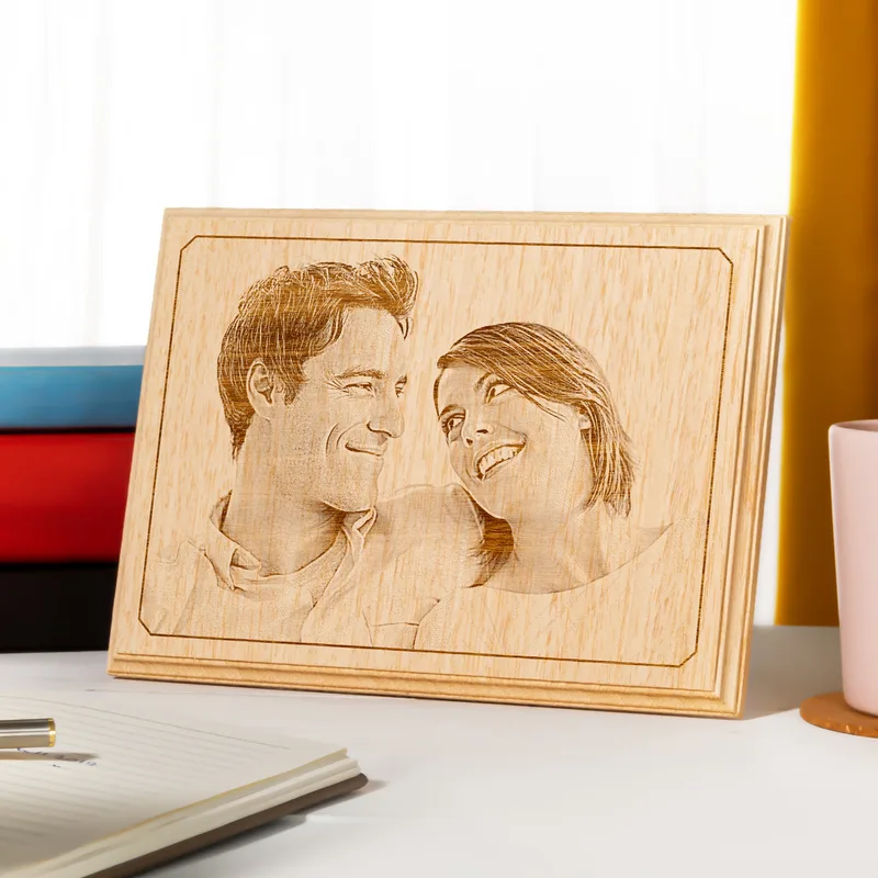 Valentine's Day Gifts Custom Mini Wooden Photo