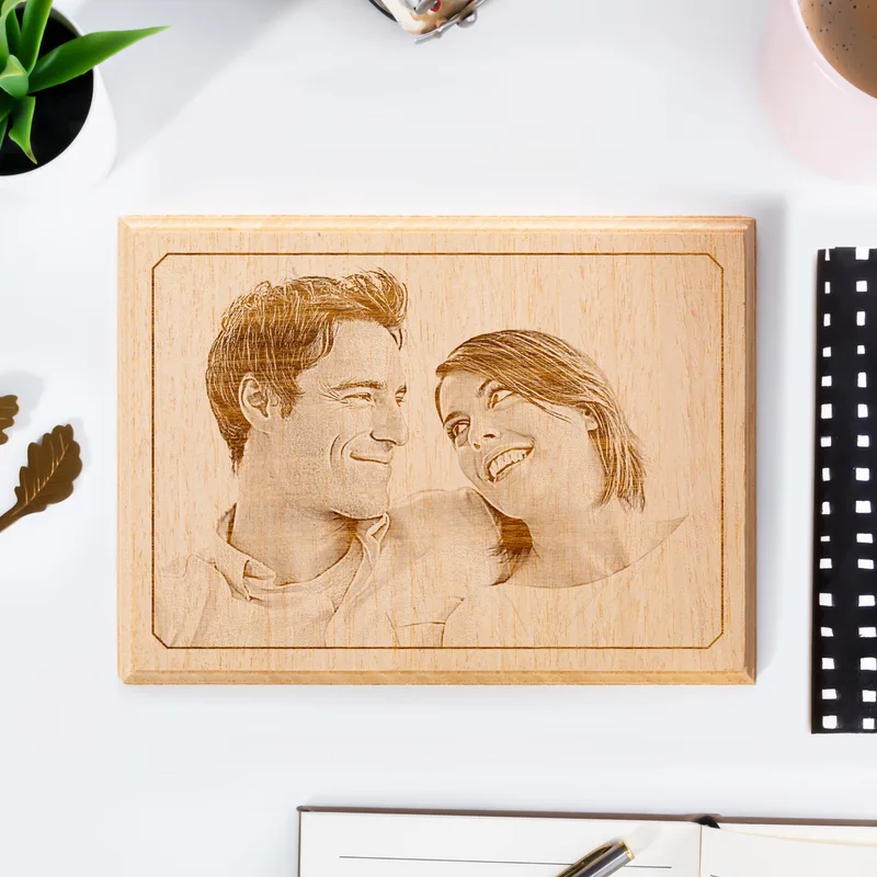 Valentine's Day Gifts Custom Mini Wooden Photo