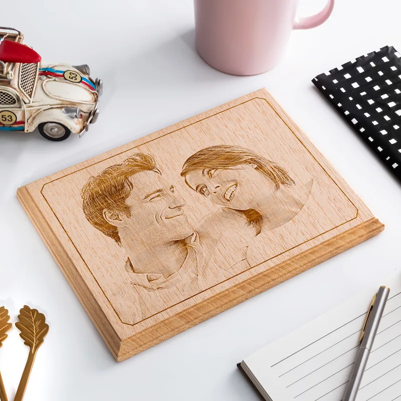 Valentine's Day Gifts Custom Mini Wooden Photo