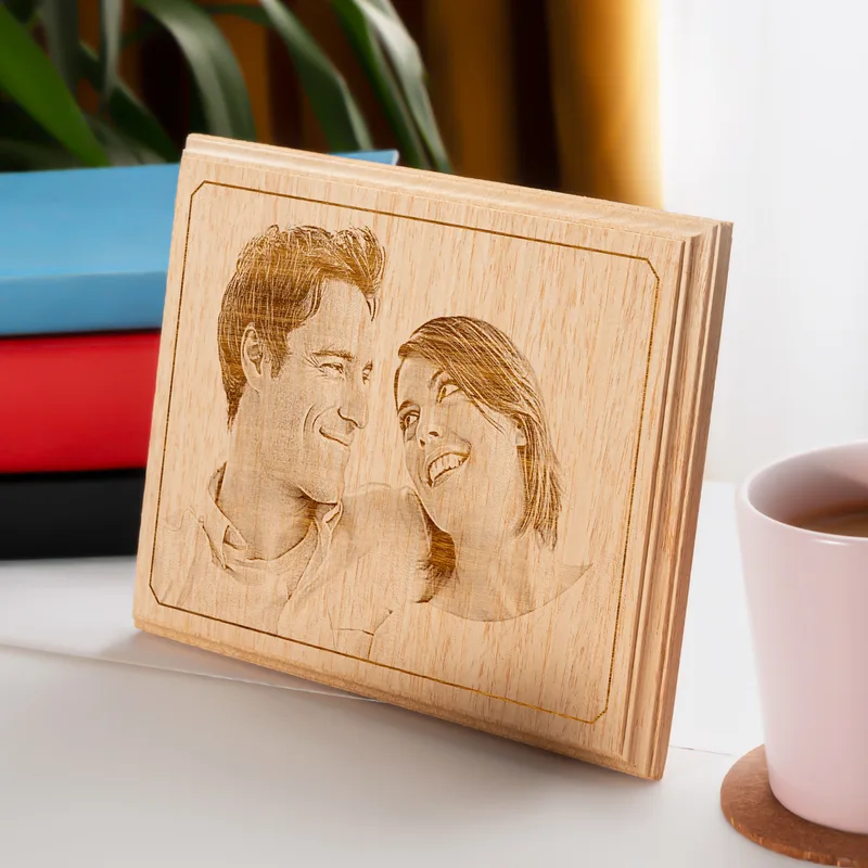 Valentine's Day Gifts Custom Mini Wooden Photo