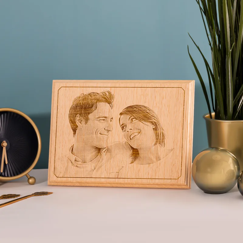 Valentine's Day Gifts Custom Mini Wooden Photo