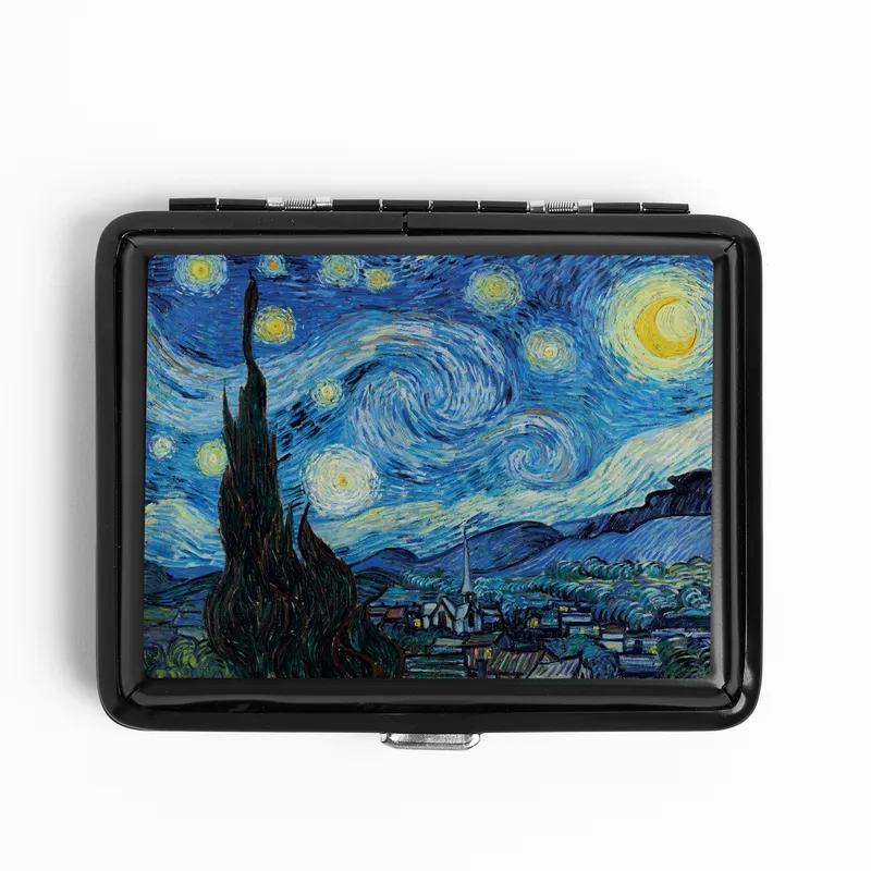 Van Gogh Starry Night Cigarette Case