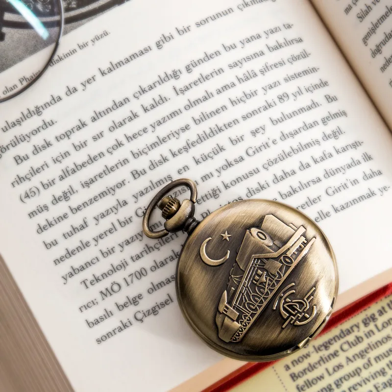 Vintage Style Personalized Pocket Watch