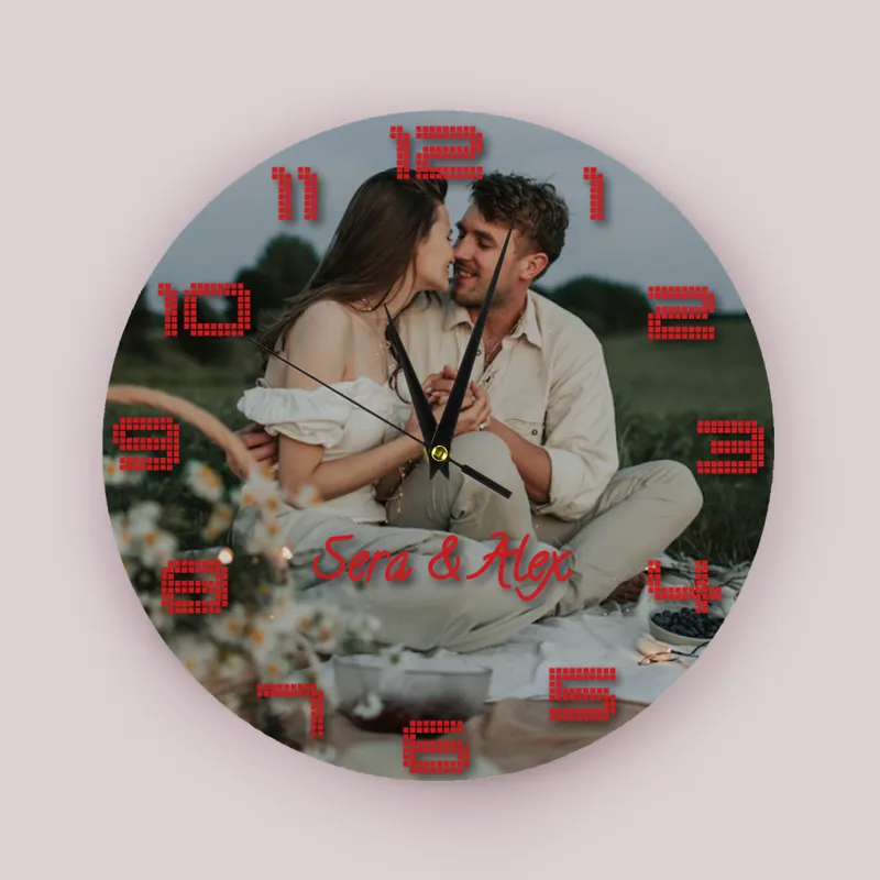 Wall Clock Gift for Valentine