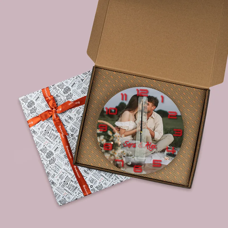 Wall Clock Gift for Valentine