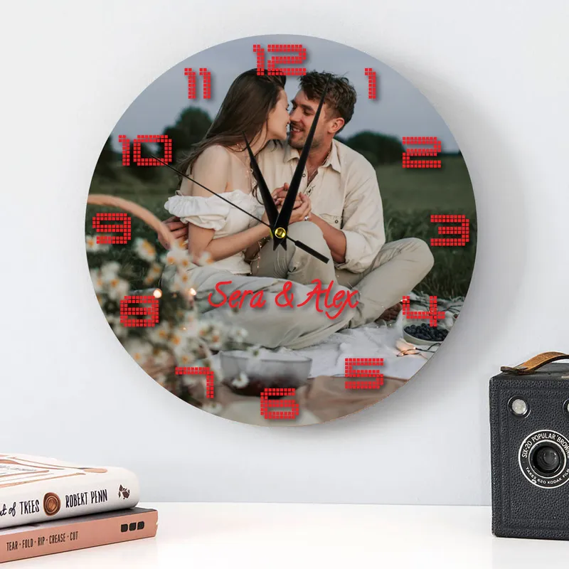 Wall Clock Gift for Valentine