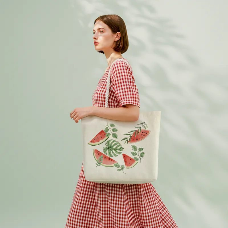 Watermelon Design Eco-friendly Tote Bag