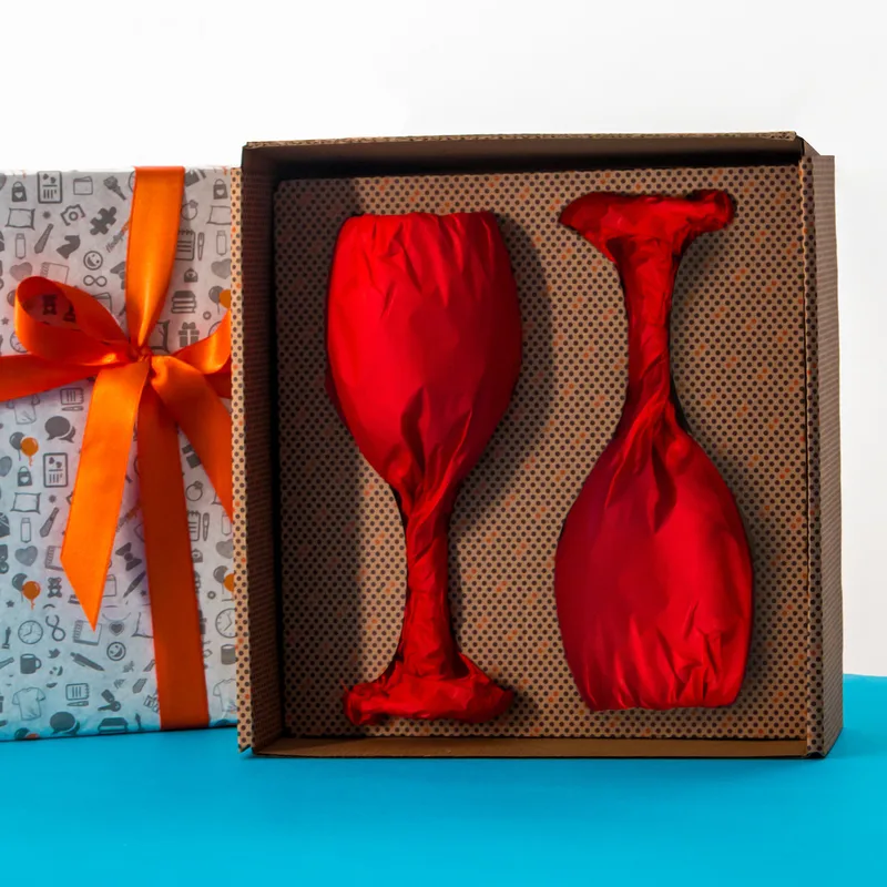 Personalised Wedding Wine Glasses for Couples