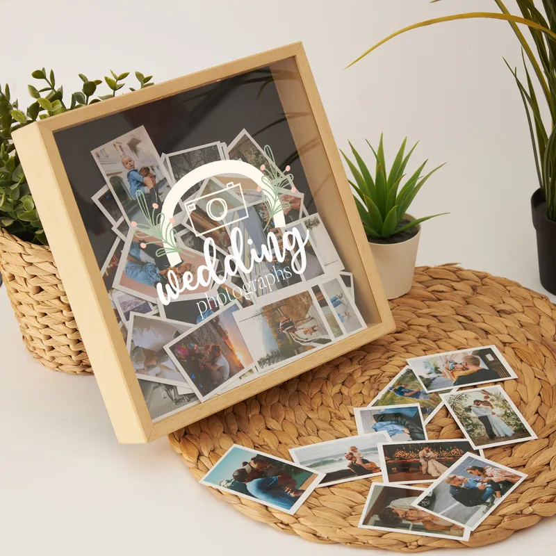 Wedding Memory Acrylic Box for Cherished Moments