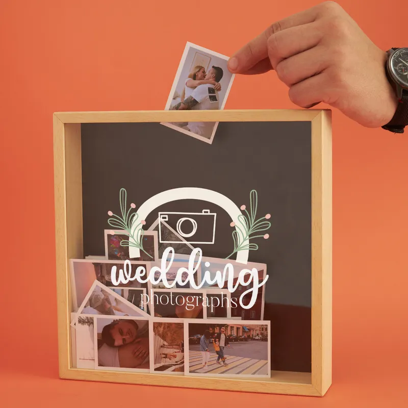Wedding Memory Acrylic Box for Cherished Moments