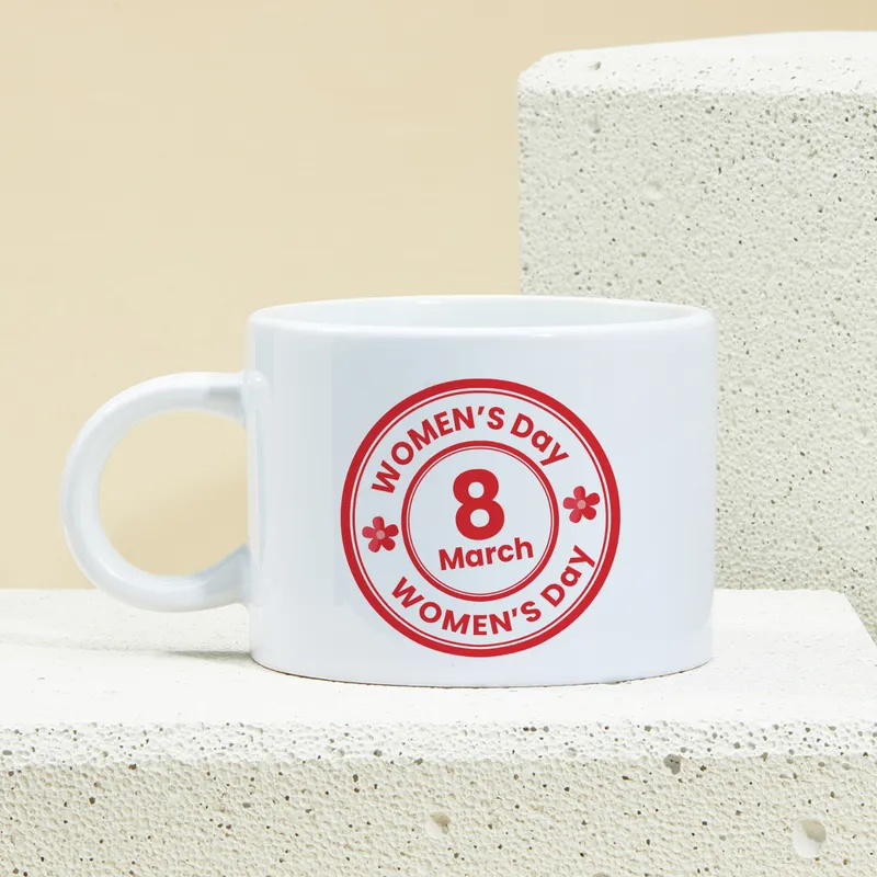 Women's Day March 8th Design Mug Gift
