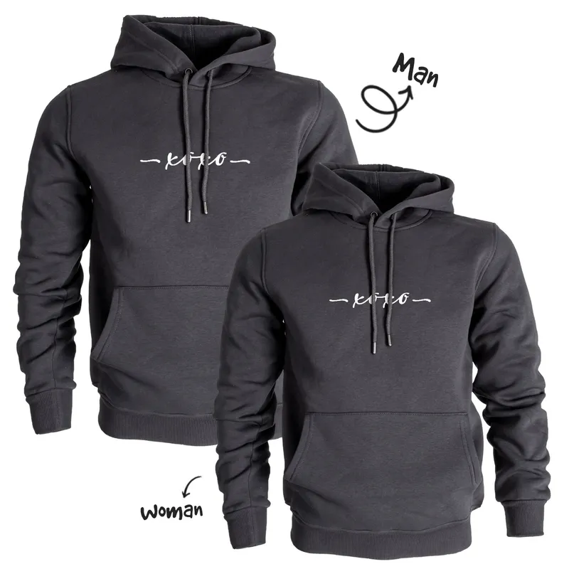 XOXO Matching Sweatshirt Set for Couples