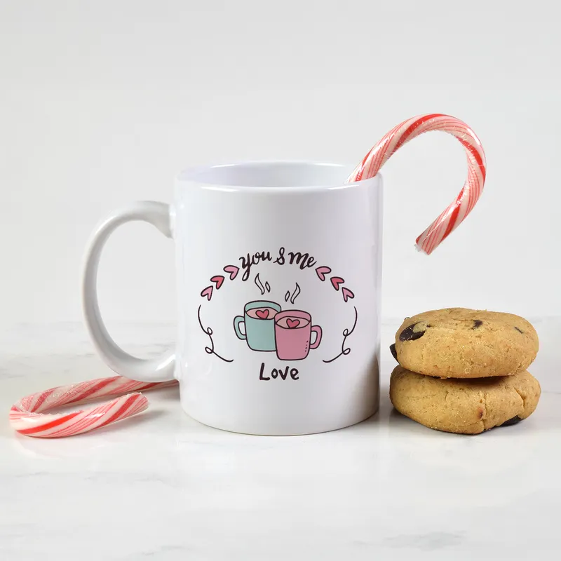 You and Me Mug Set for Couples Gift - Set Of 2