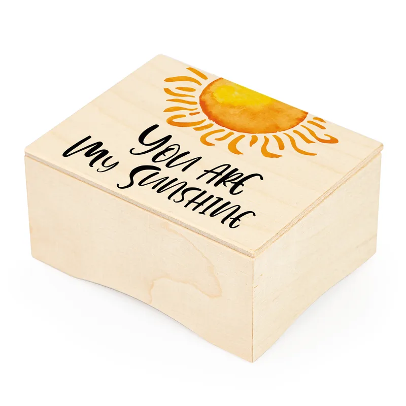 You Are My Sunshine Wooden Music Box