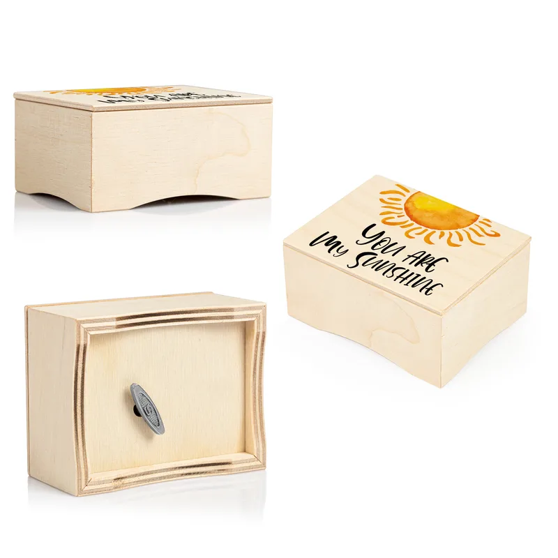 You Are My Sunshine Wooden Music Box