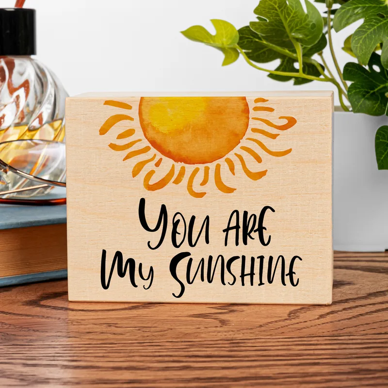 You Are My Sunshine Wooden Music Box