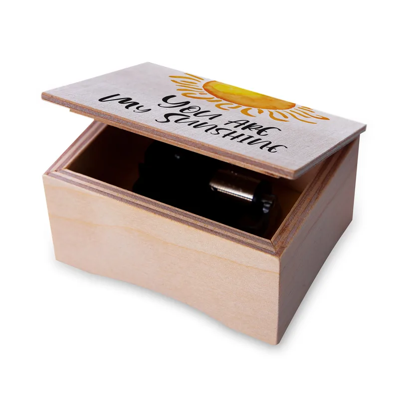 You Are My Sunshine Wooden Music Box