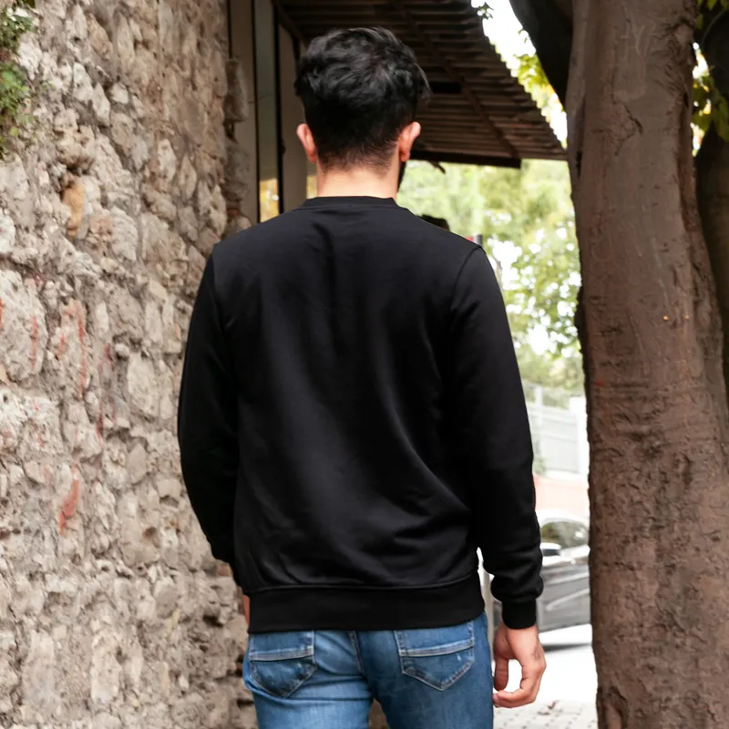 Zippered Sweatshirt with Colour options