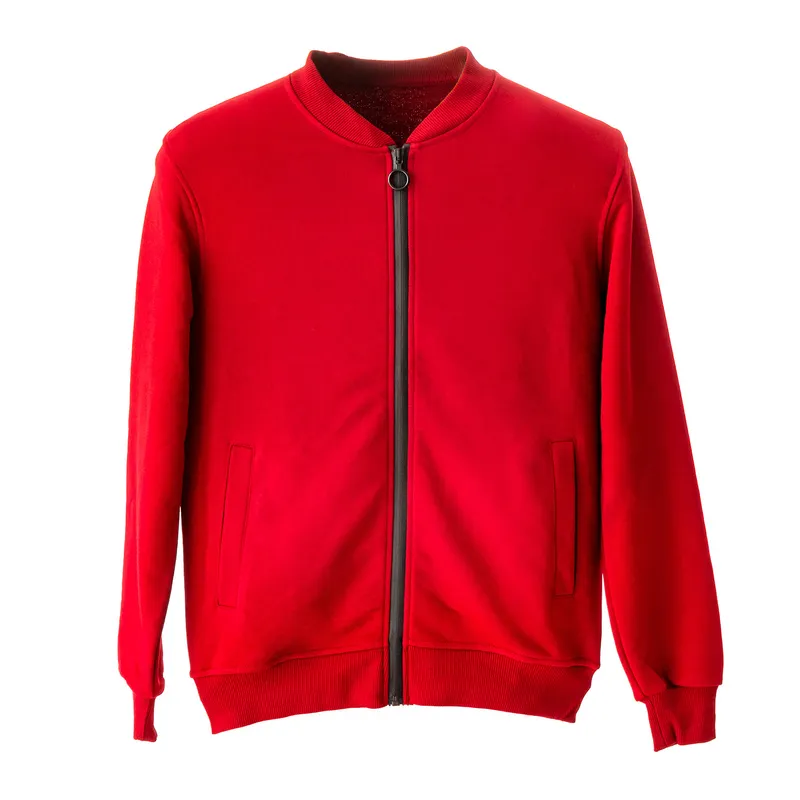 Zippered Sweatshirt with Colour options