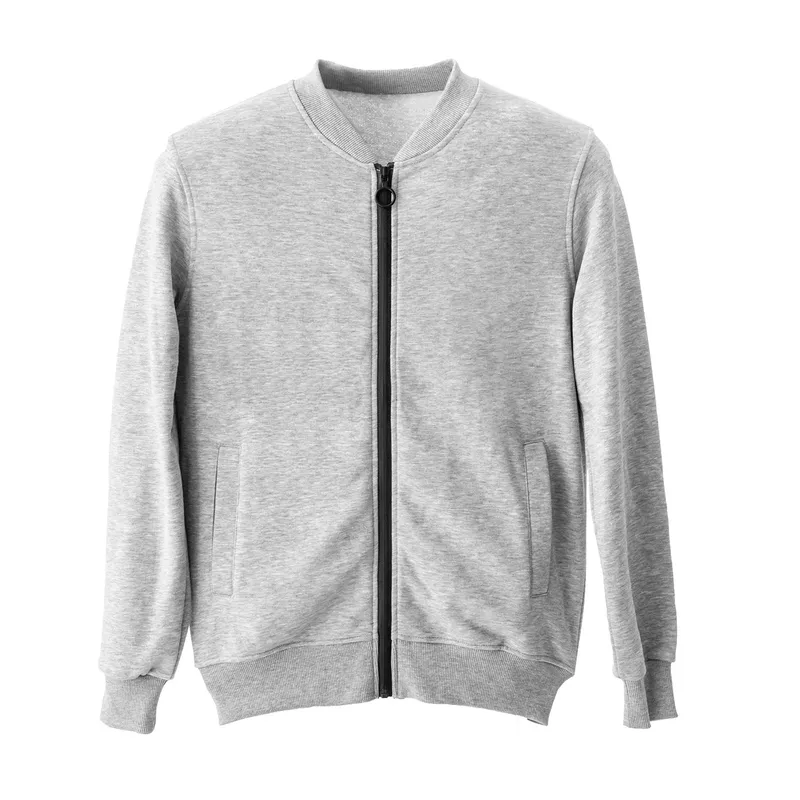 Zippered Sweatshirt with Colour options