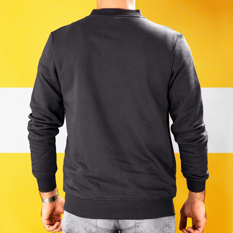 Zippered Sweatshirt with Colour options