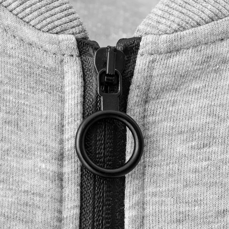 Zippered Sweatshirt with Colour options