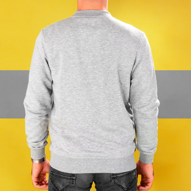 Zippered Sweatshirt with Colour options