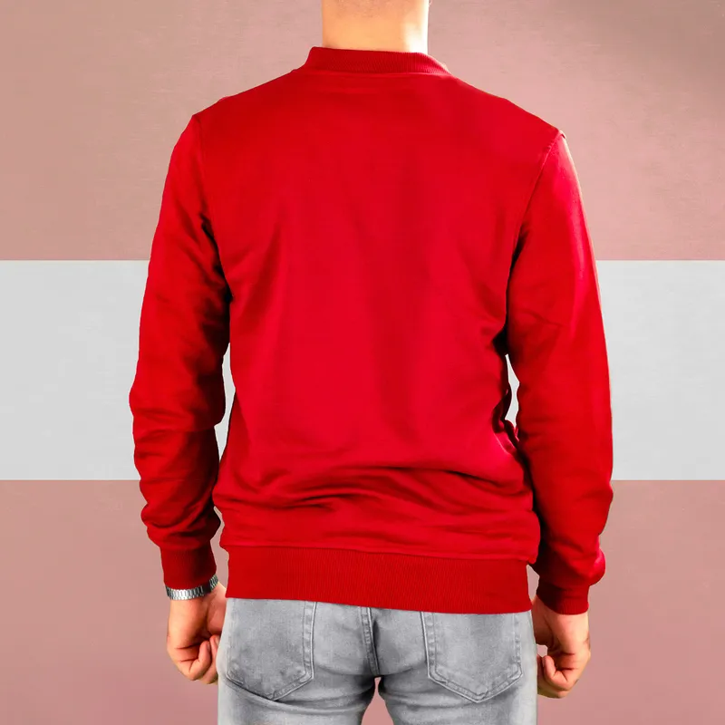 Zippered Sweatshirt with Colour options