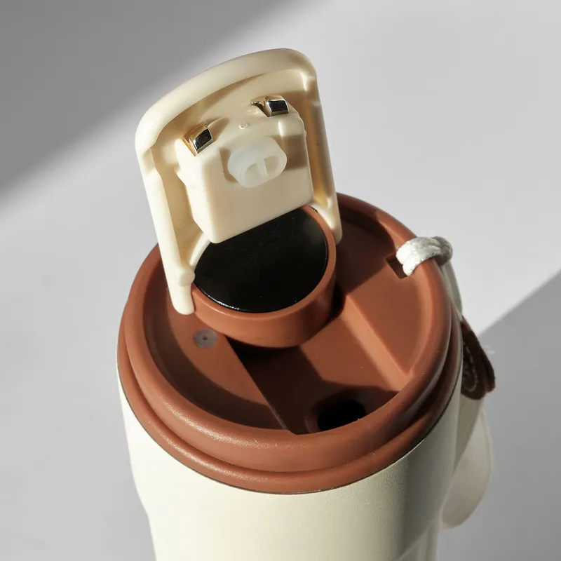 Zodiac Sign Coffee Thermos with Heat Indicator