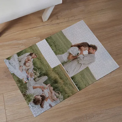 1000 Piece 3-Piece Photo Collage Puzzle