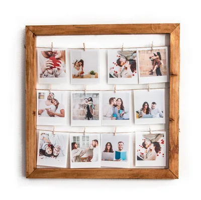 12 Latched Photo Printed Wooden Frame