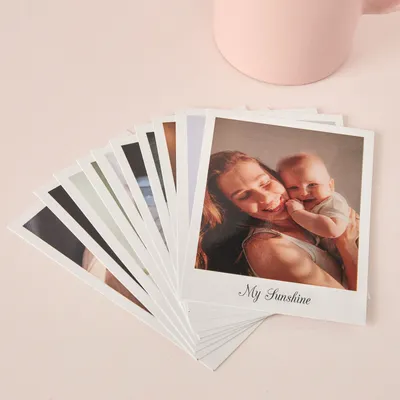 30 x Personalized Instant Photographs with Messages