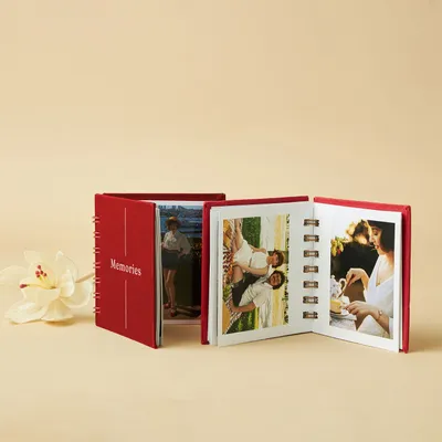 40 Photos Memories Design Mini Photo Album